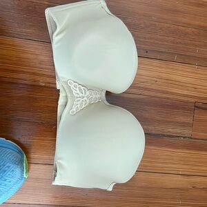 ABC Style 112 Size 34AA. Strapless bra.  Good Condition. Nude Color.